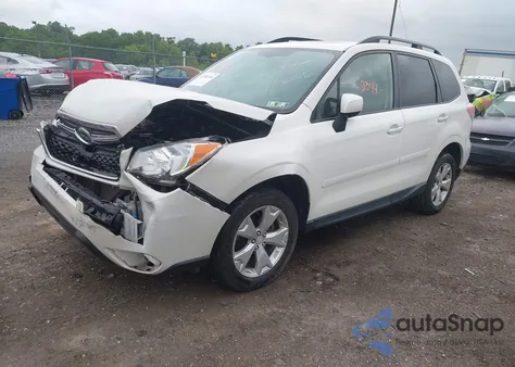 2016 Subaru Forester 2.5I Premium из США, поврежденный, VIN JF2SJADC7GH531984